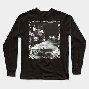 Deep Space Flowers Long Sleeve T-Shirt